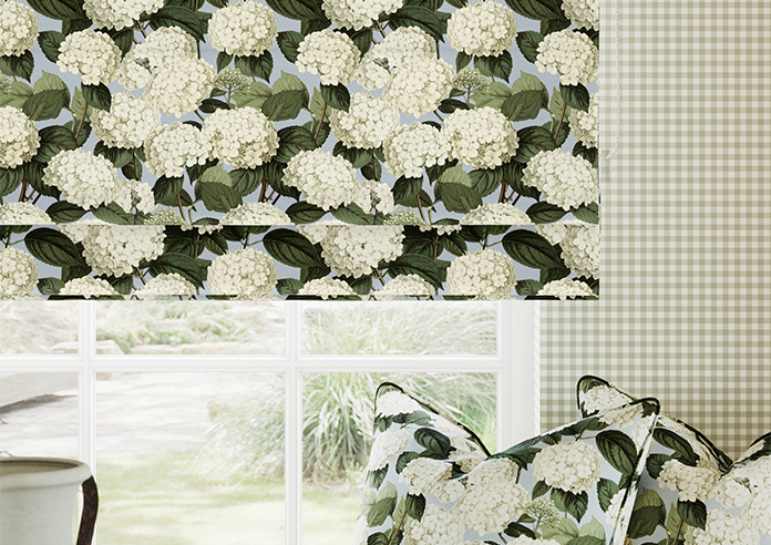 Annabelle, Cornflower - Roman Blind - Image 5